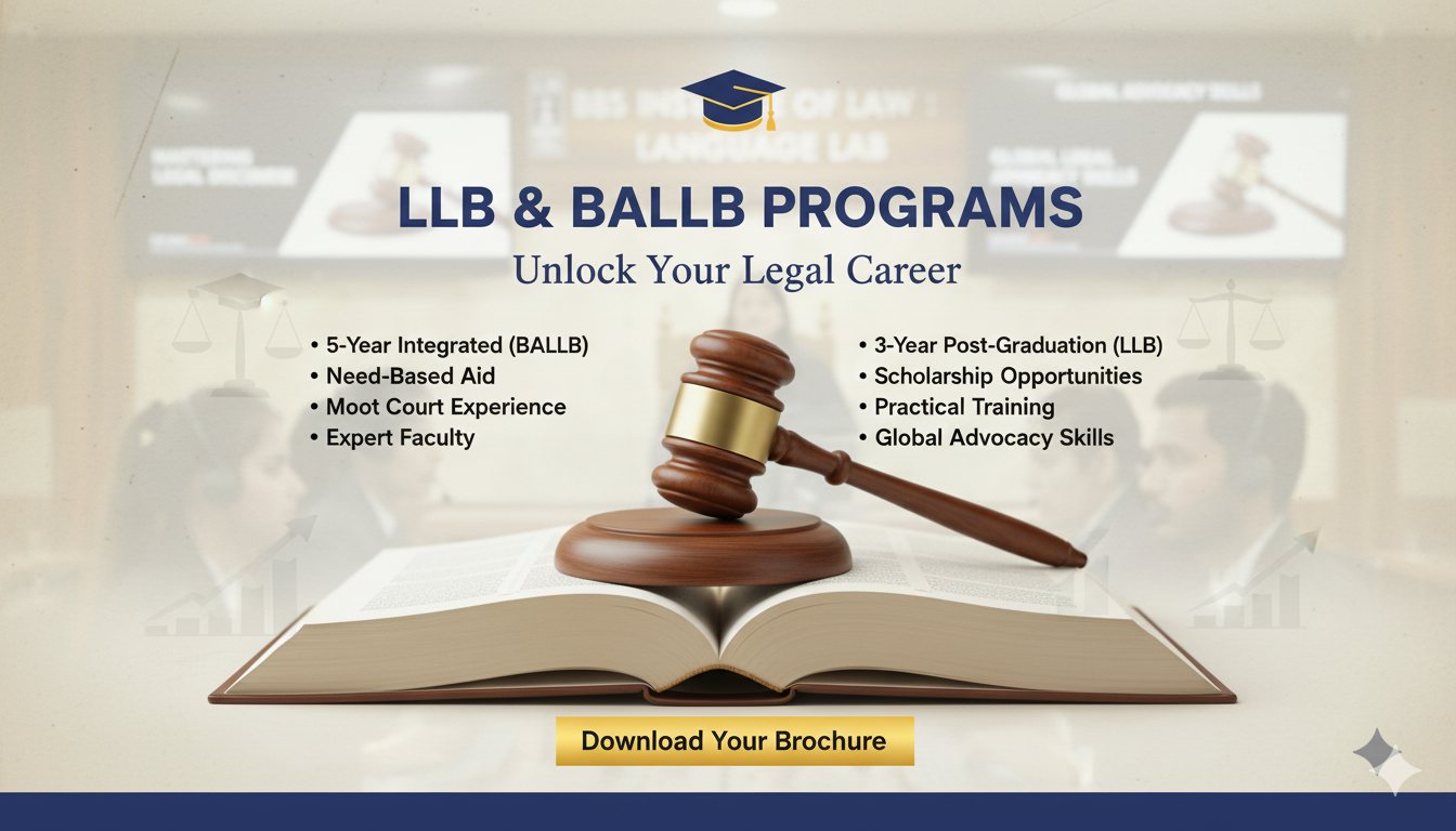 LLB and BALLB(Hons.)Brochure