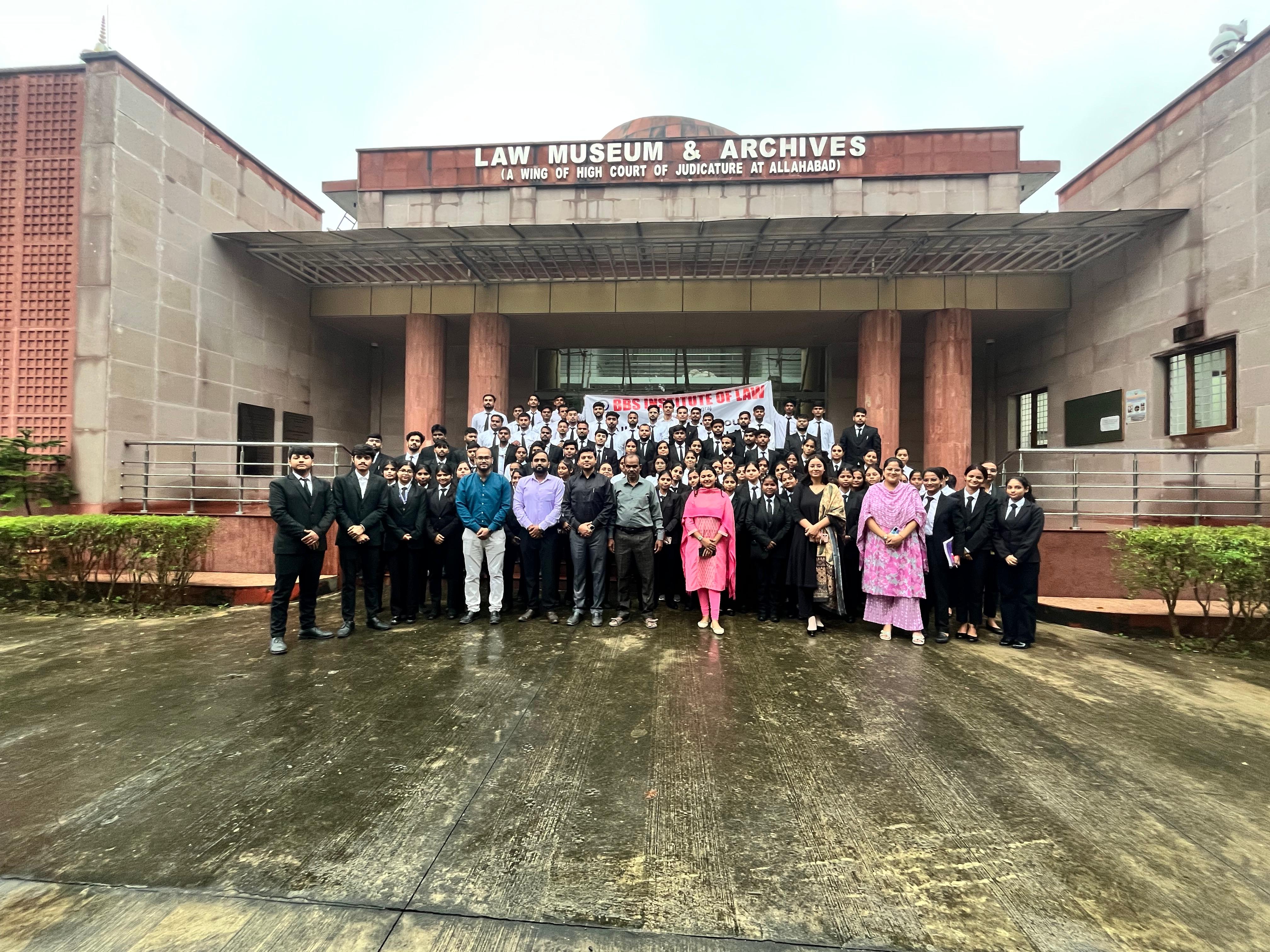 Educational Visit to Allahabad Law Museum and Archives